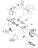 Page A Diagram and Parts List for 31AE6GLF723 2005 Yard Machines Snow Blower